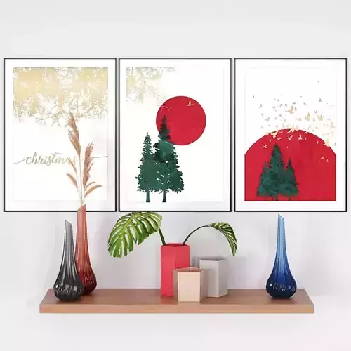 Decor Set no12- Christmas decorative