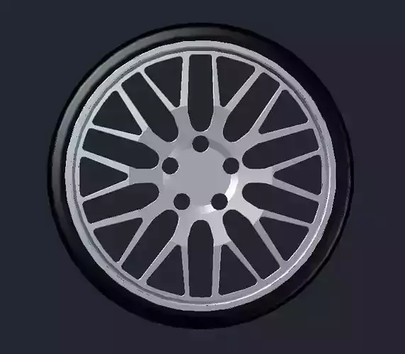 Car Rim Free 3D model
