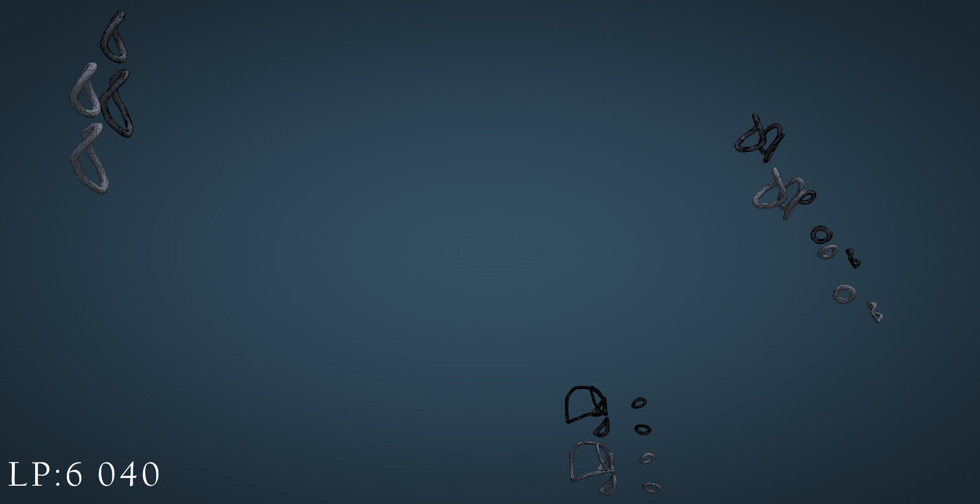 Bicycle mountain bike Low-poly 3D model_16