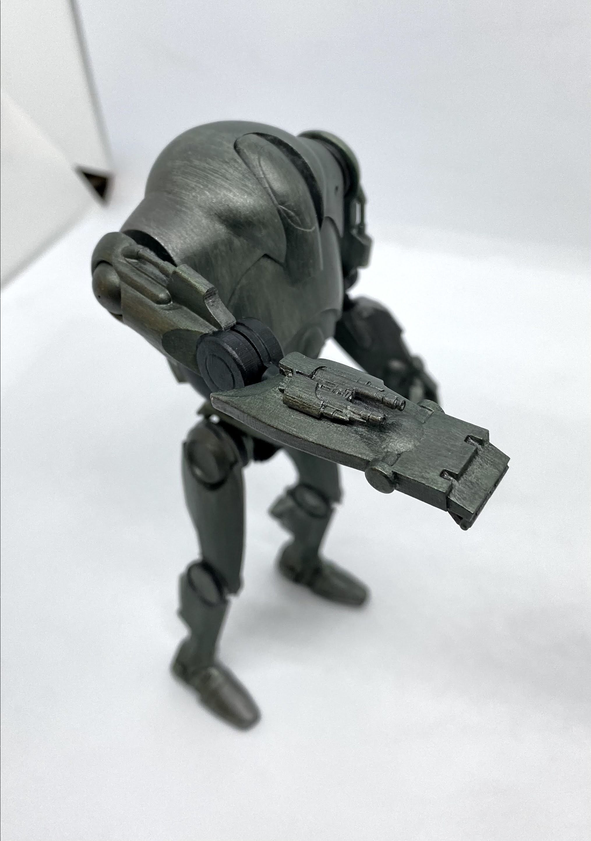 B2 Super Battle Droid Black Series Scale 3d print ready STL 3D print model_3