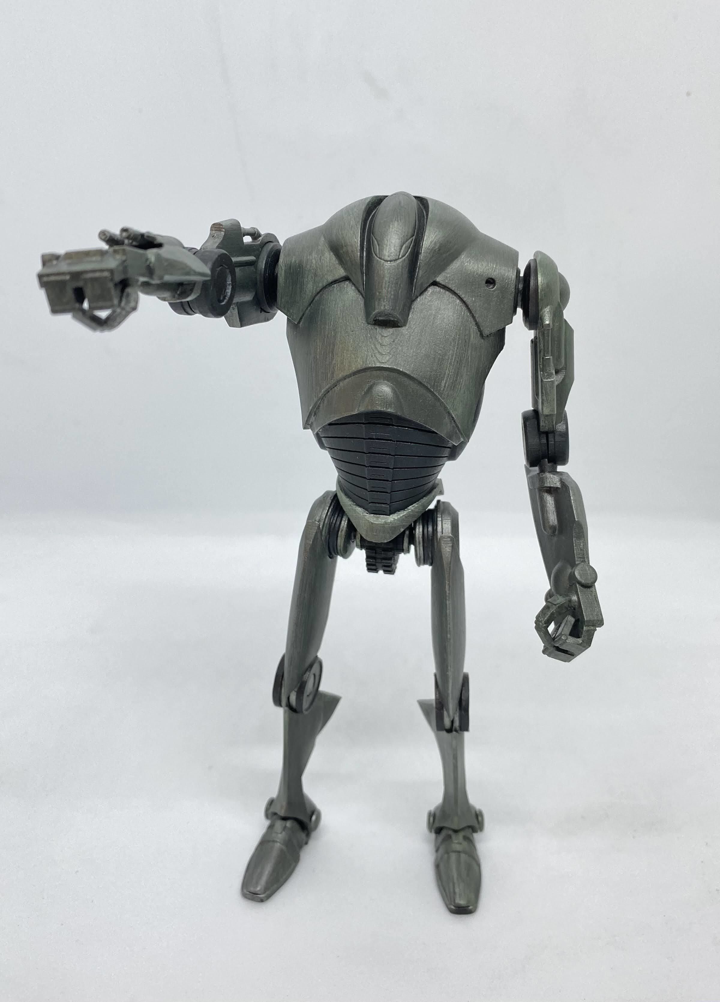 B2 Super Battle Droid Black Series Scale 3d print ready STL 3D print model_4