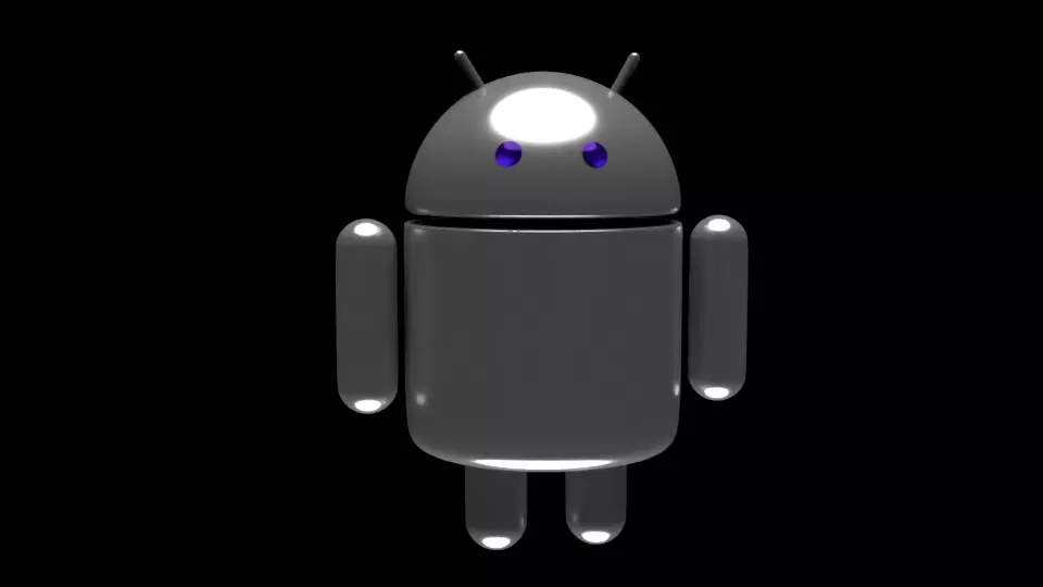 Android robot Free low-poly 3D model