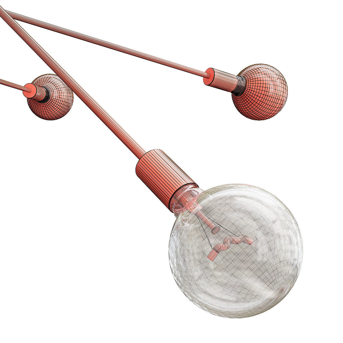 Mobile chandelier grand 3D model_4