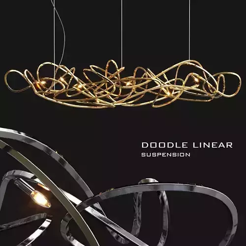 Doodle suspension by terzani