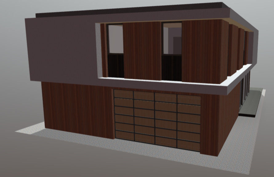 Modern House 3D model_2