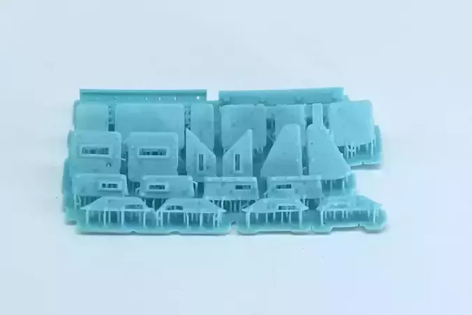 Armour Plate for Gaslands Cars - Set  1 3D print model