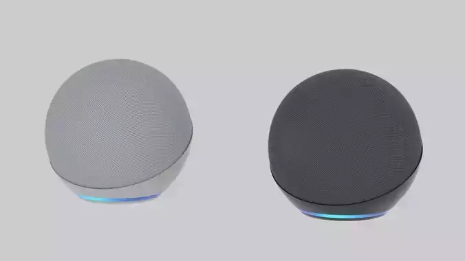 Echo dot 4th generation smart speaker with Alexa 3D model