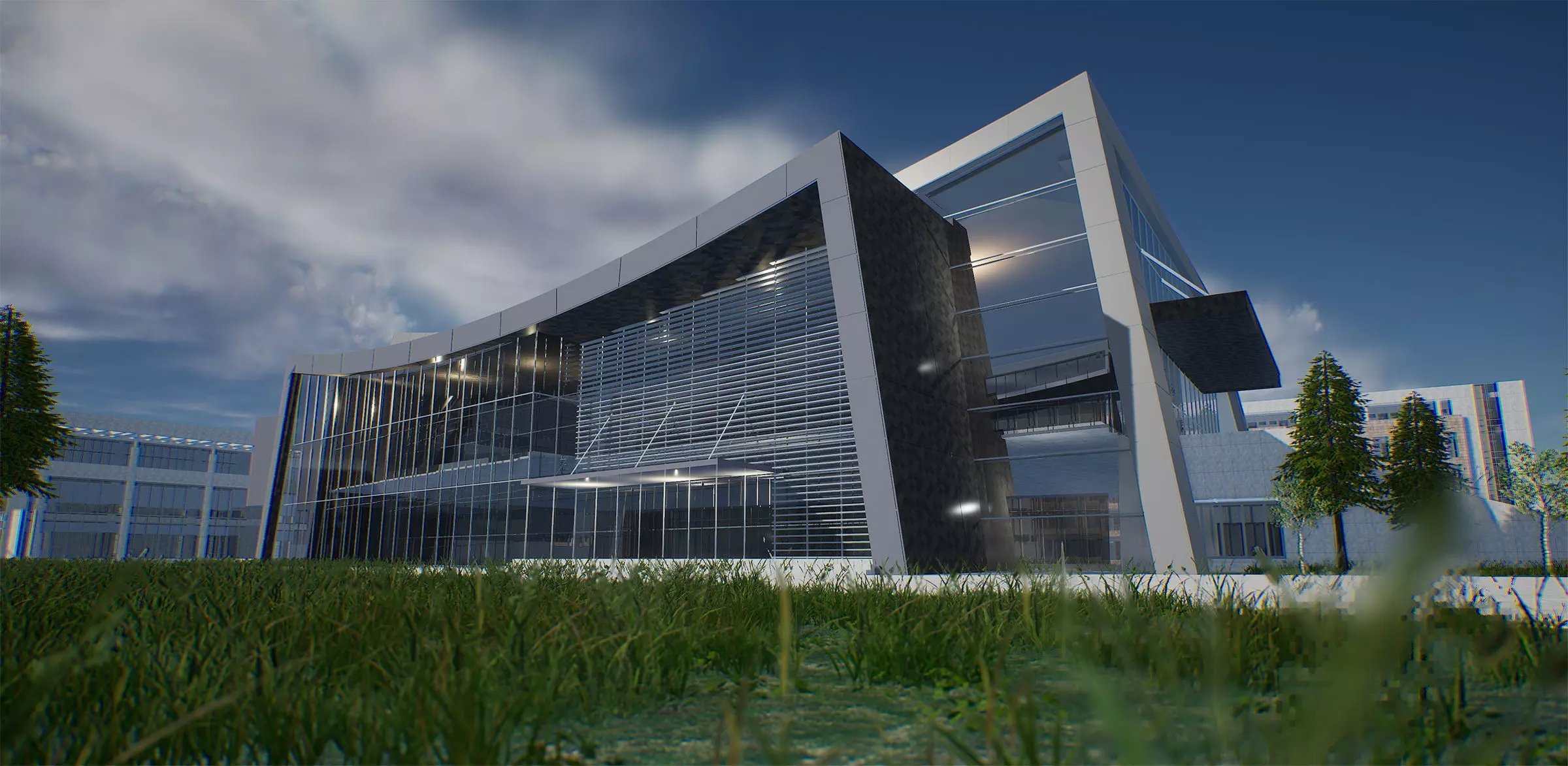 School Unreal Engine and 3ds max  3D model_0