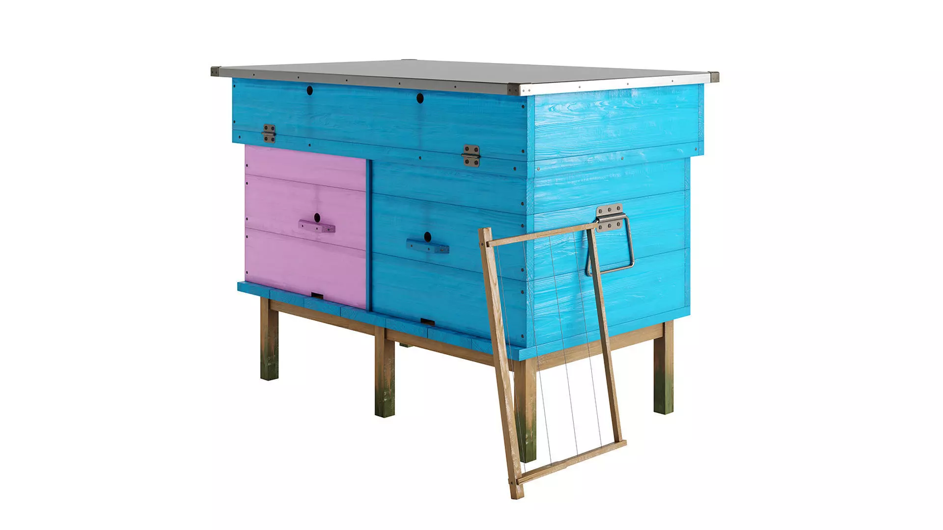 Beehive bee hive 3D model