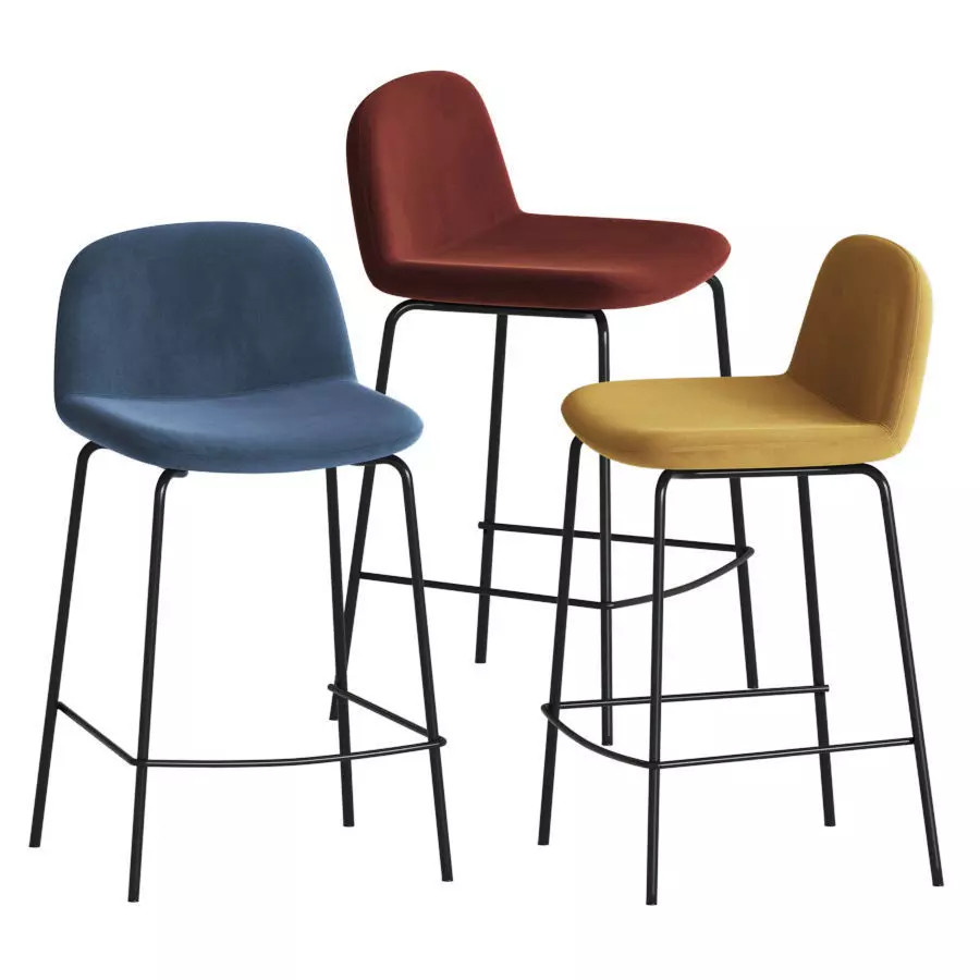 Laredoute Am Pm Tibby Bar Stool 3D model_0