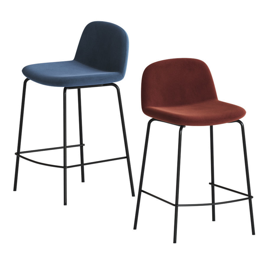 Laredoute Am Pm Tibby Bar Stool 3D model_1