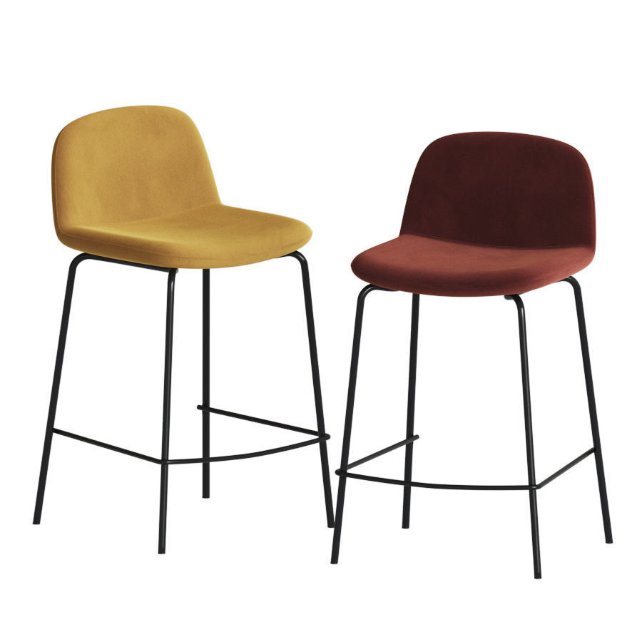 Laredoute Am Pm Tibby Bar Stool 3D model_2