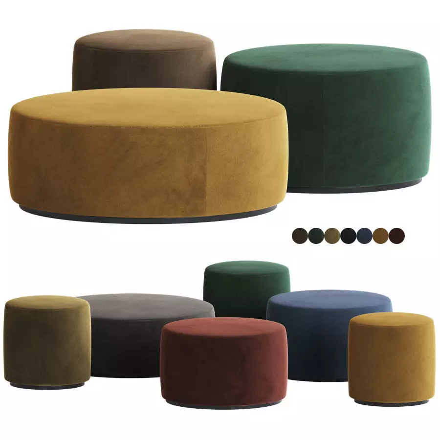 Collin Pouf Mariescorner 3D model_0