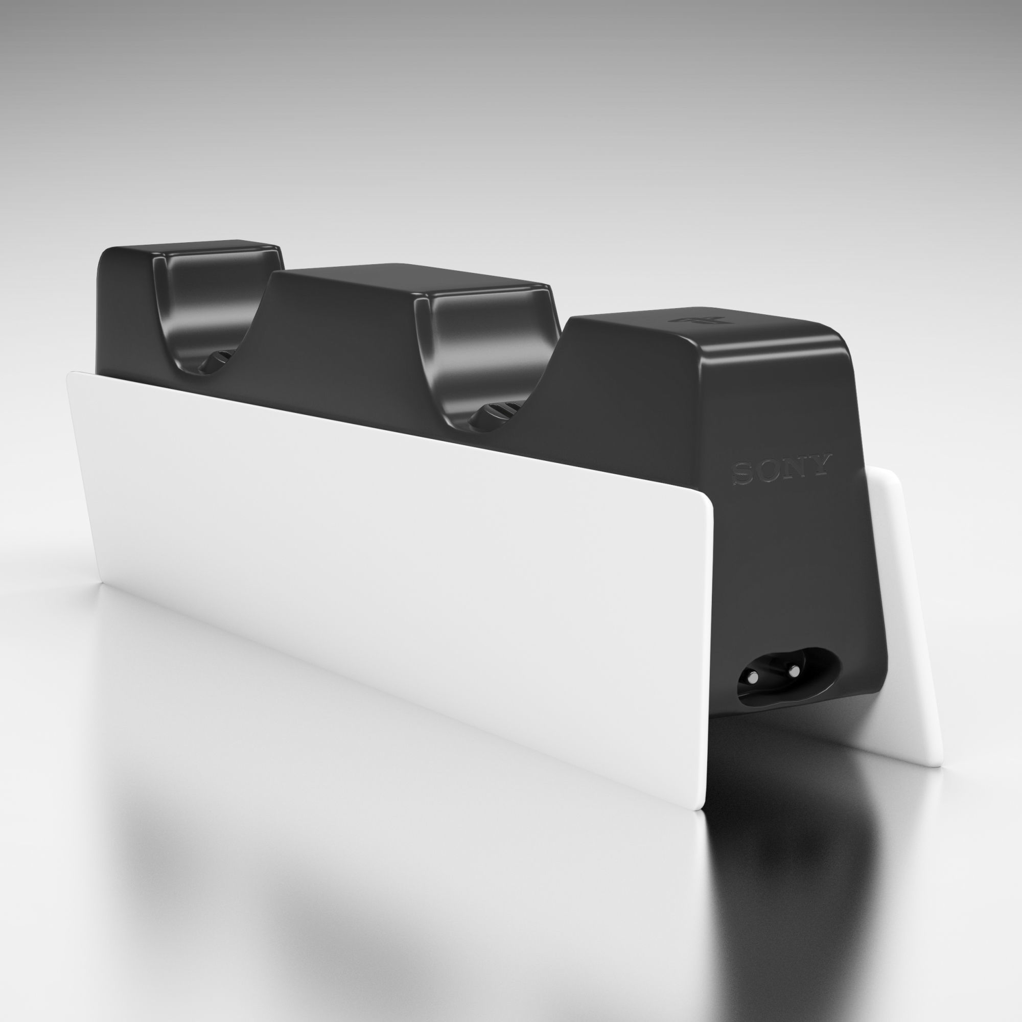 PS5 DualSense Charging Station 3D model_3