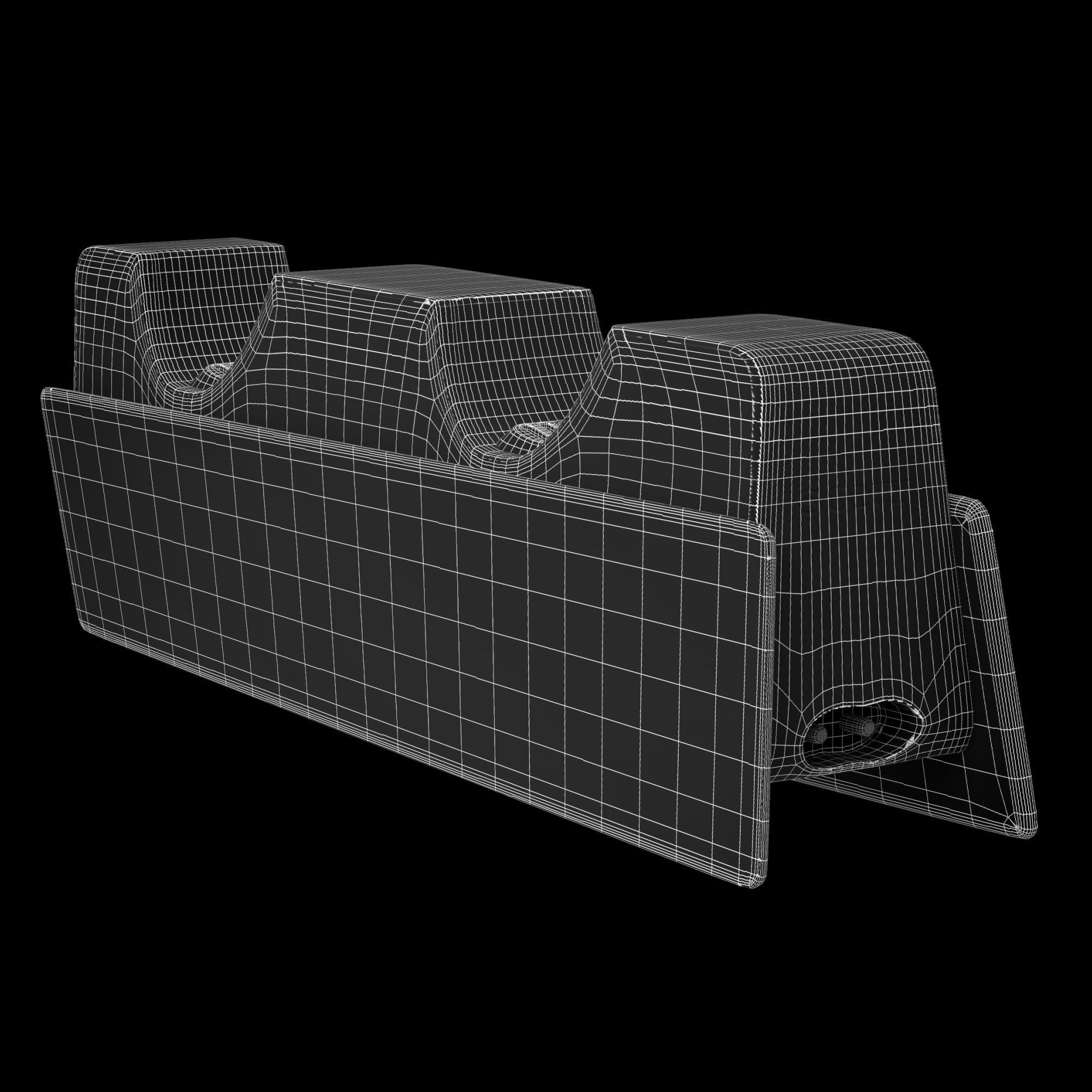 PS5 DualSense Charging Station 3D model_7