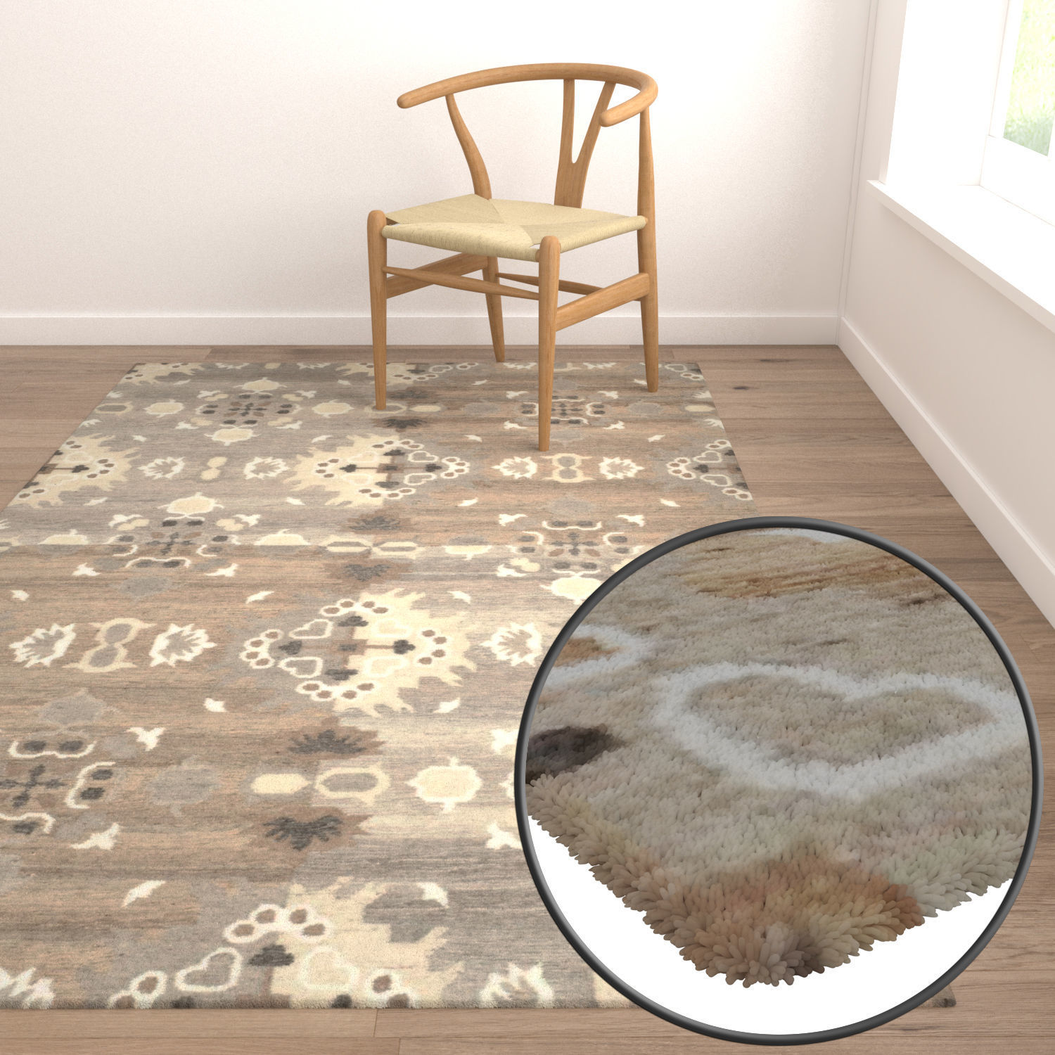 Rug Set 2147 3D model_5