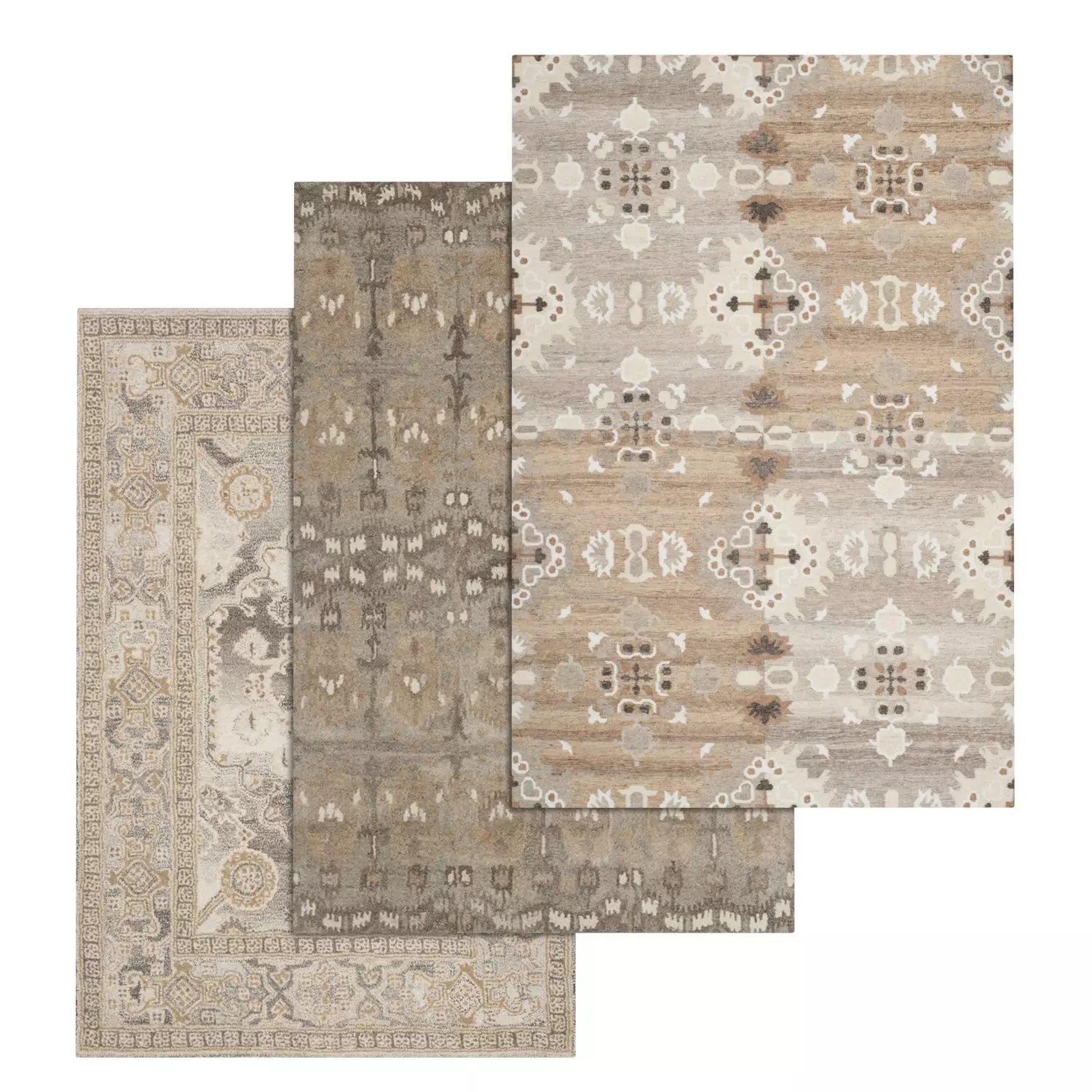 Rug Set 2147 3D model_0