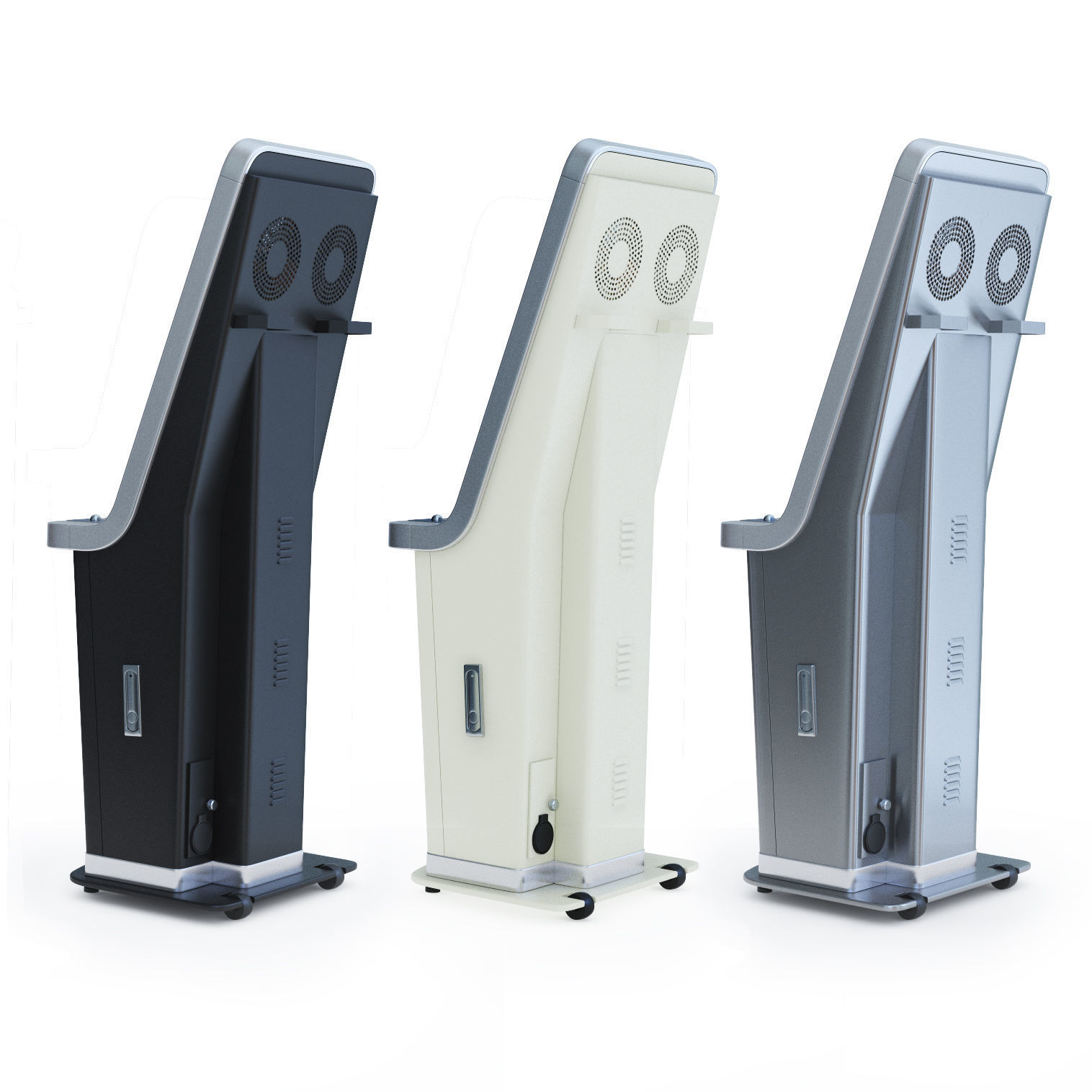 Kiosk PK250 Cash Card Payment 3D model_2