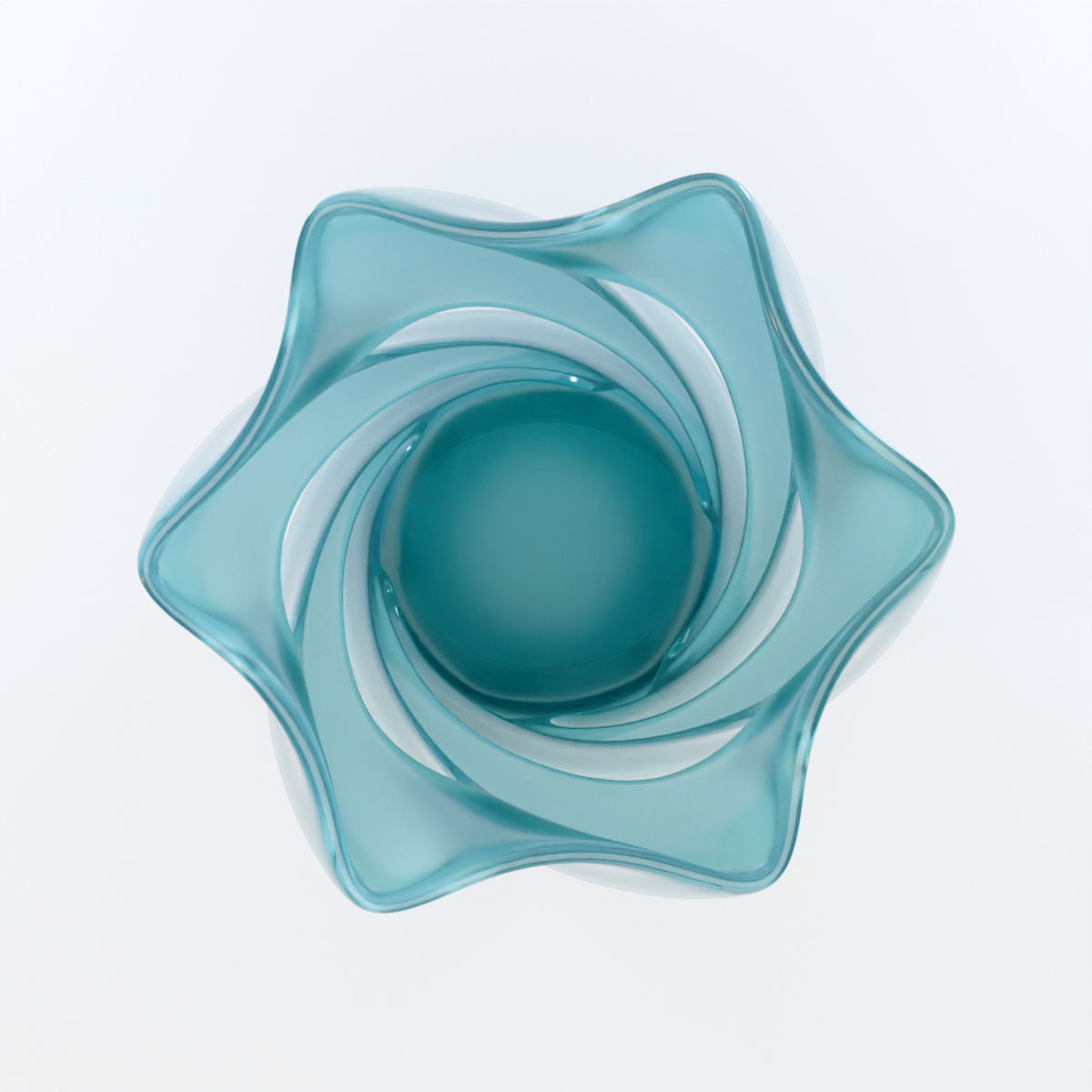 Twist Vase 3D model_3