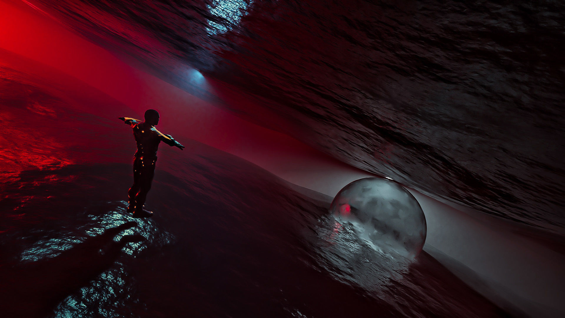 Sci-fi Outer Space 3D model_1