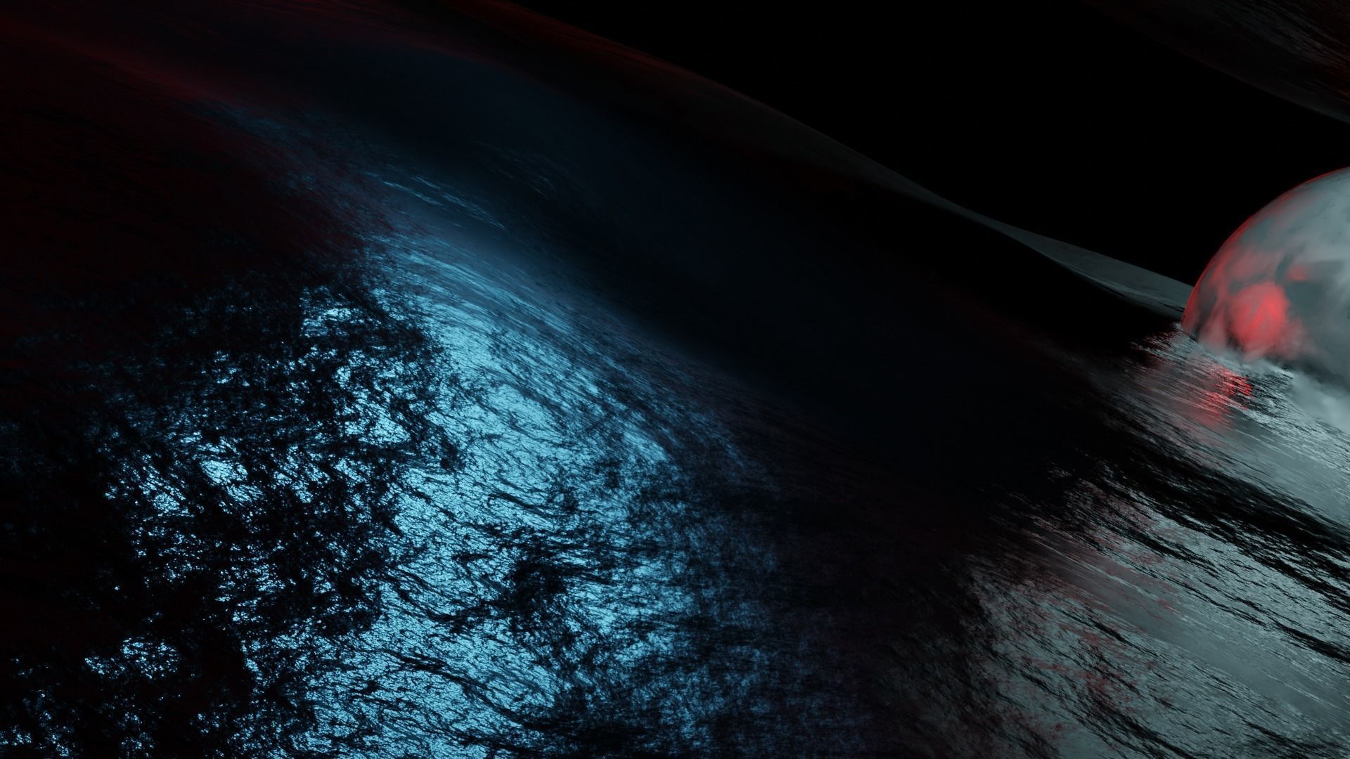 Sci-fi Outer Space 3D model_3