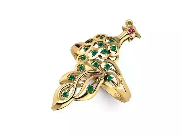 RINGS PEACOCK