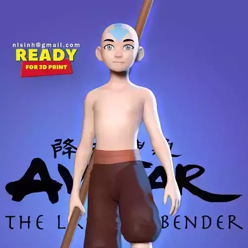 Aang - The last airbender Fanart