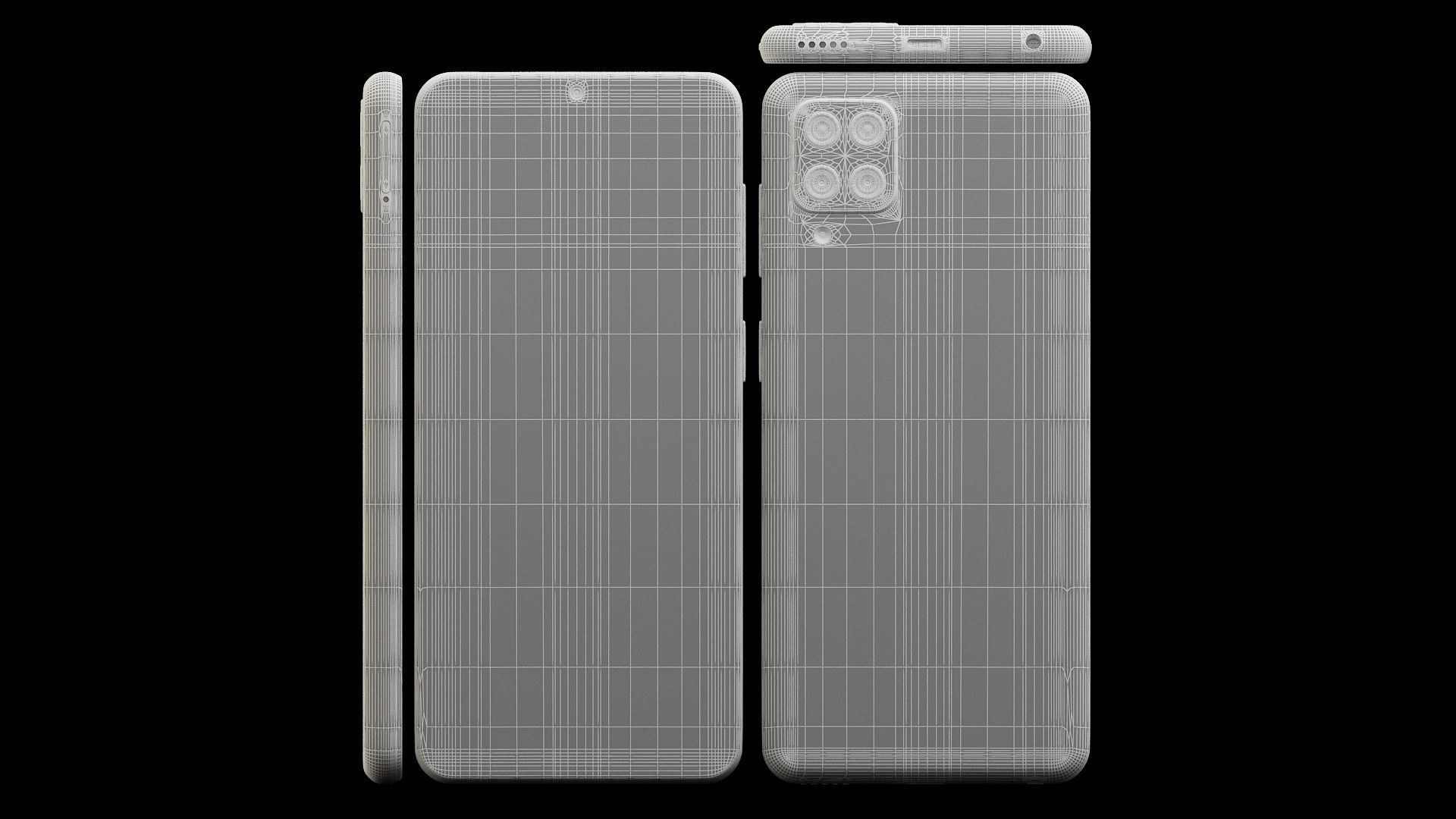 Samsung Galaxy A12 3D model_14