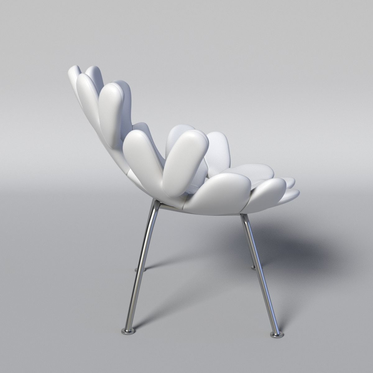 Filicudi Armchair 3D model_2