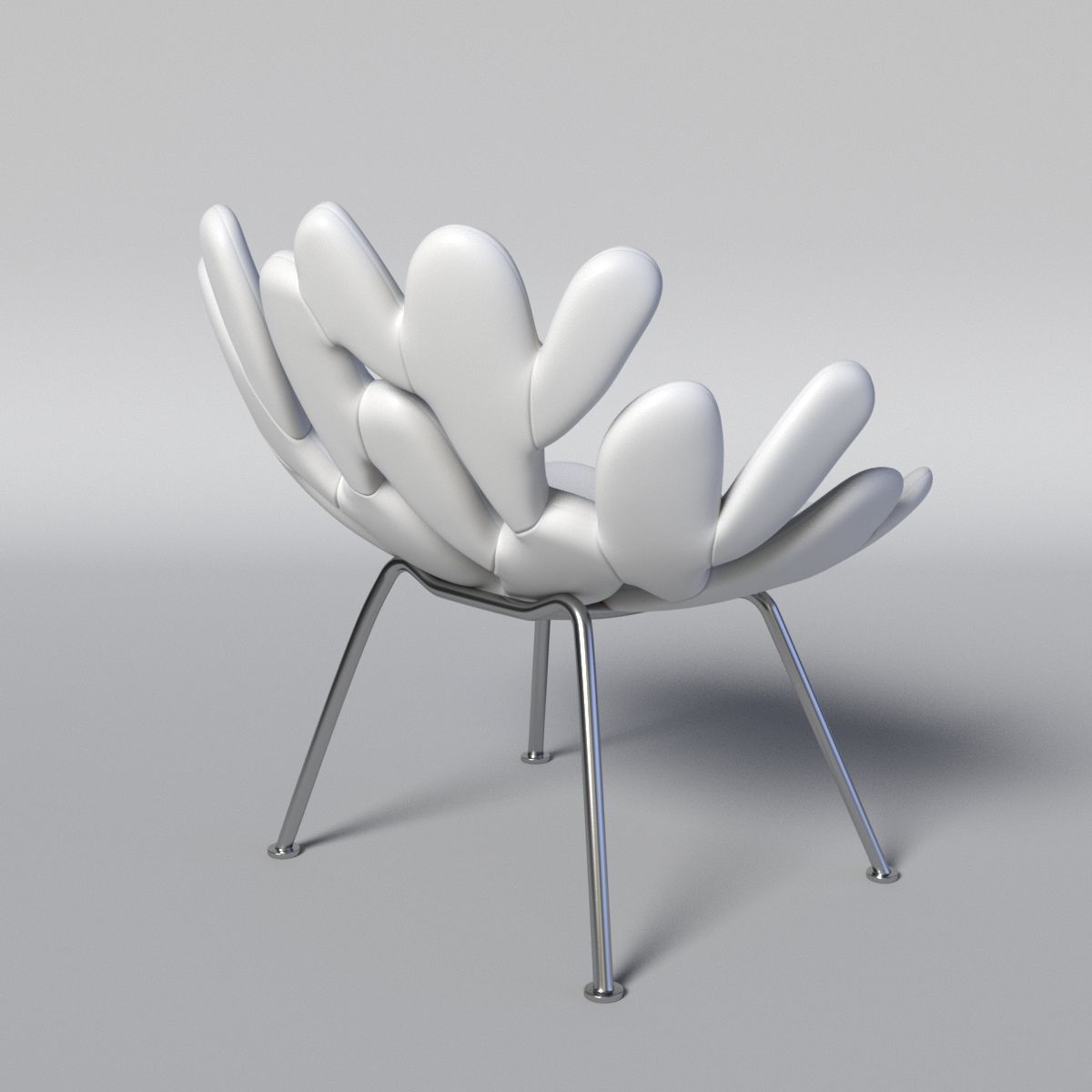 Filicudi Armchair 3D model_3