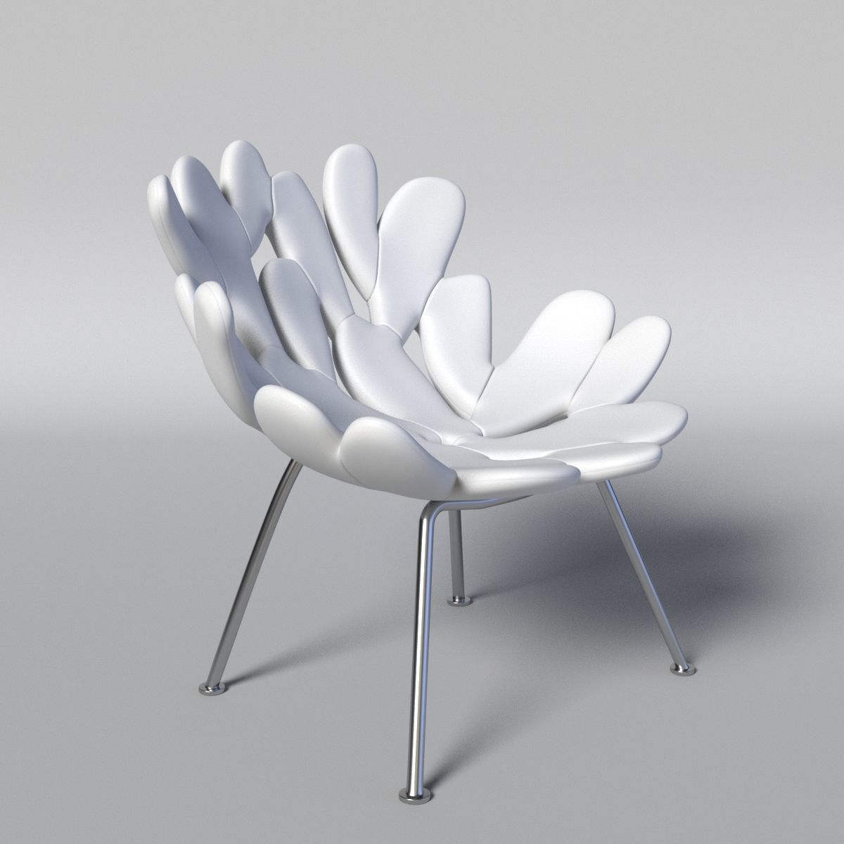 Filicudi Armchair 3D model_1