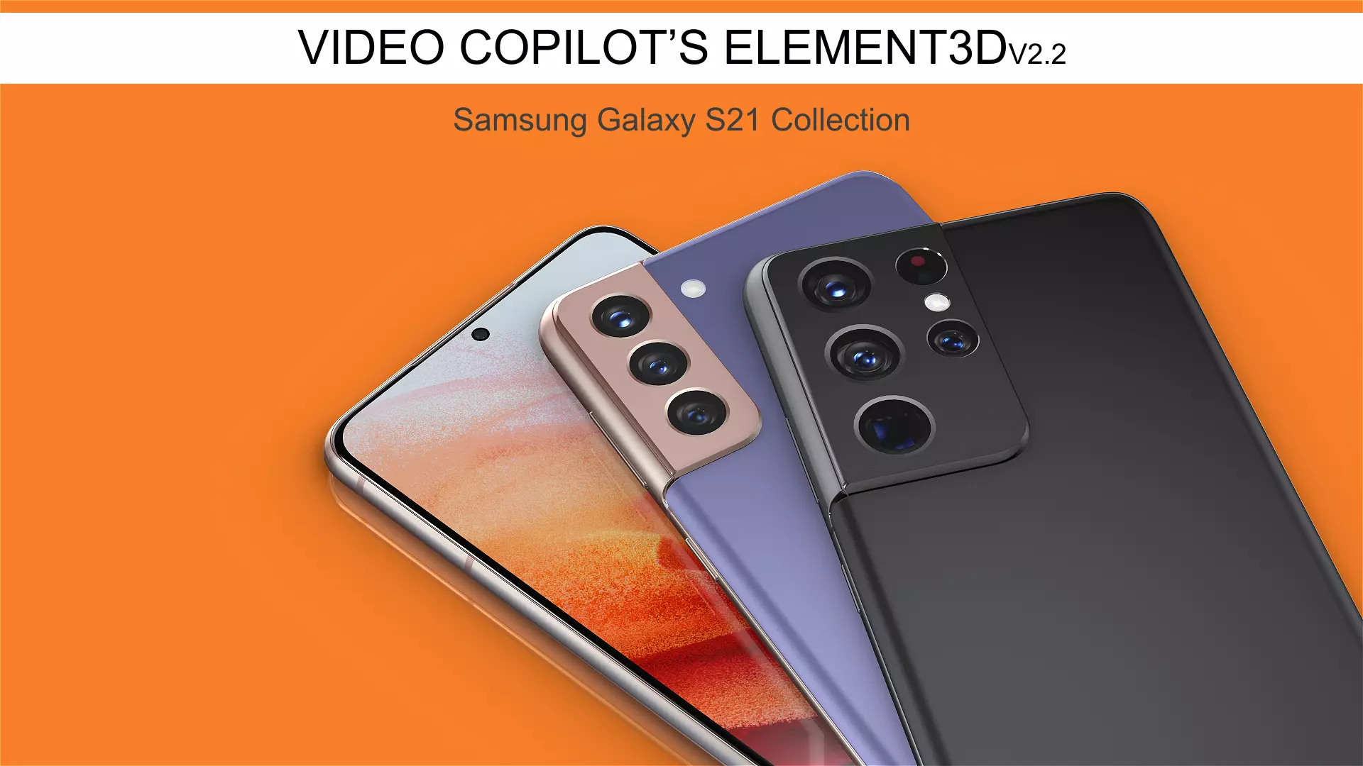 Element3D - Samsung Galaxy S21 Collection 3D model_0