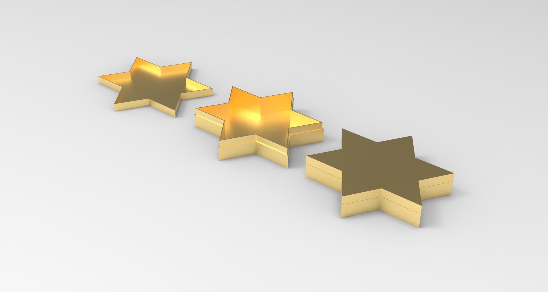 Star Box 3D print model_2