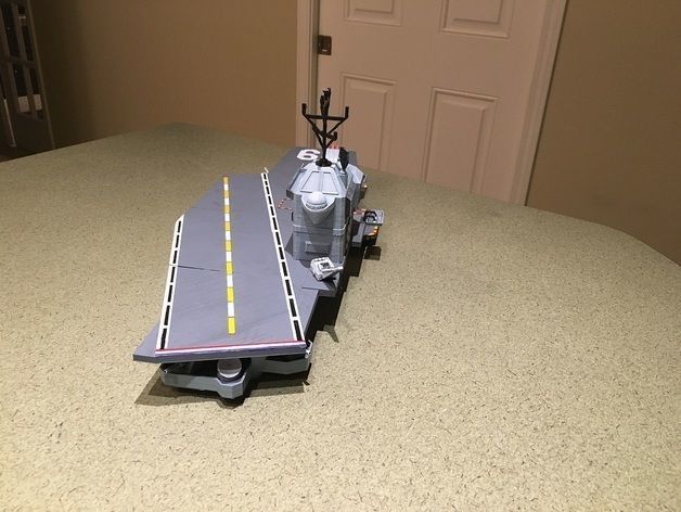 aircraft carrier INS Vikramaditya 3D print model_1