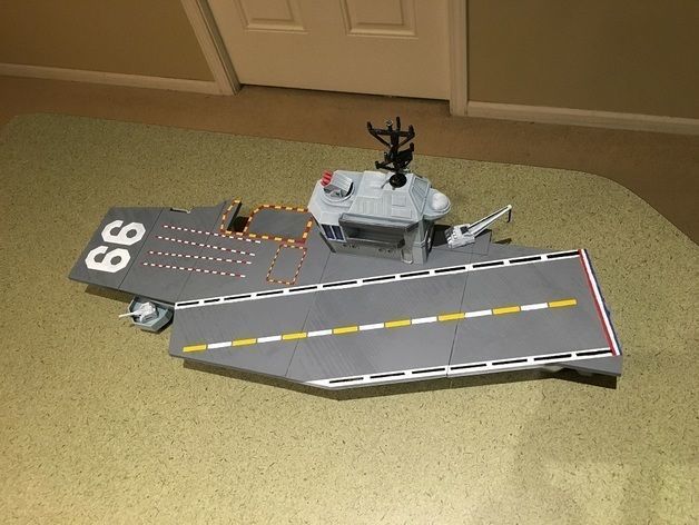 aircraft carrier INS Vikramaditya 3D print model_2