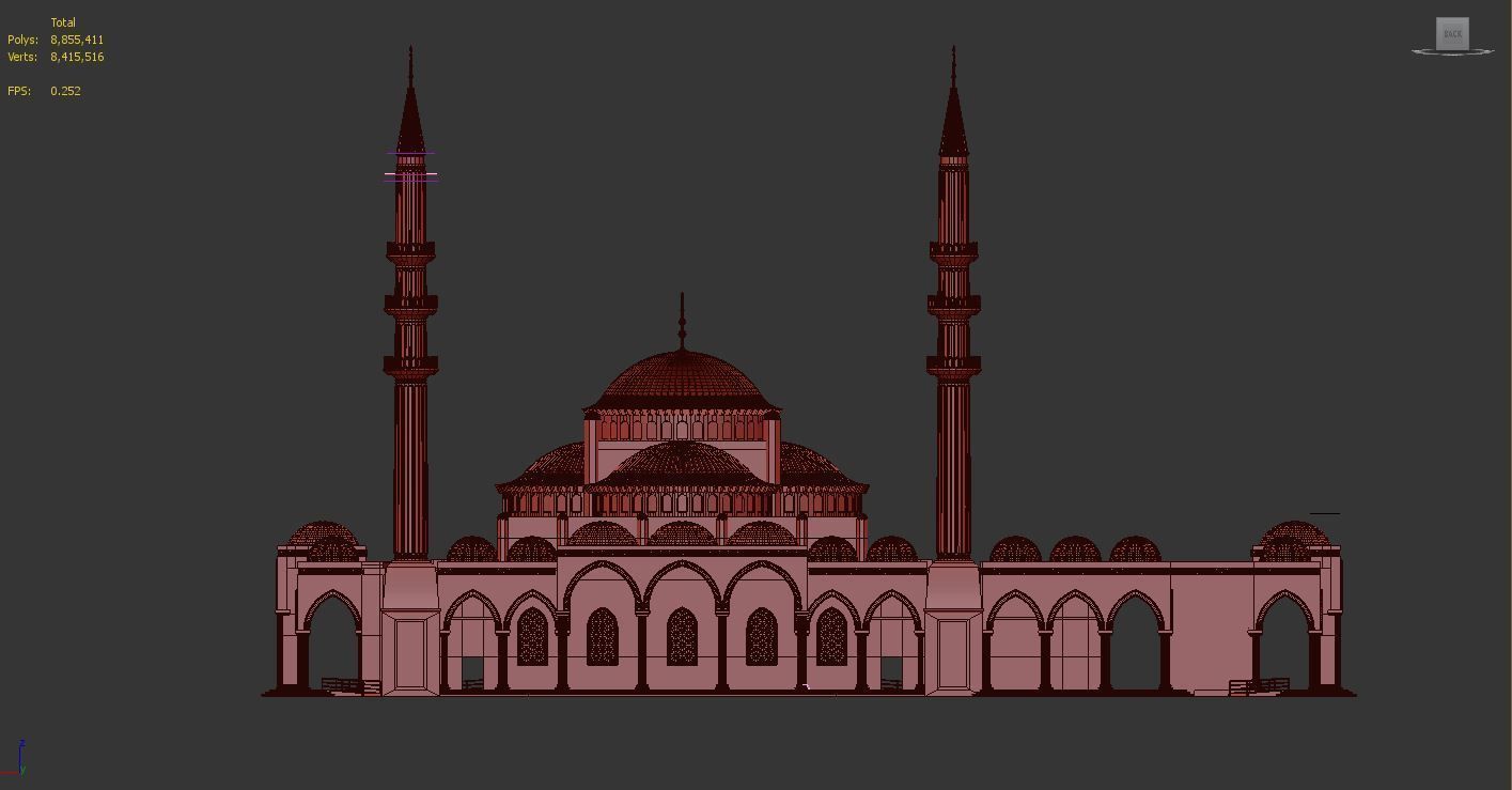 ALAMEEN NEW CITY MODERN MOUSQUE  3D model_7