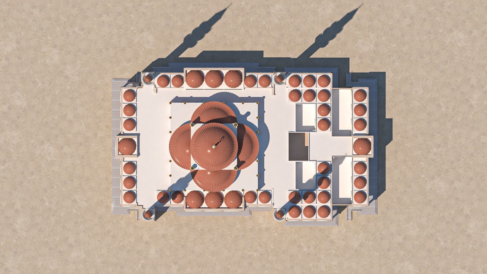 ALAMEEN NEW CITY MODERN MOUSQUE  3D model_1