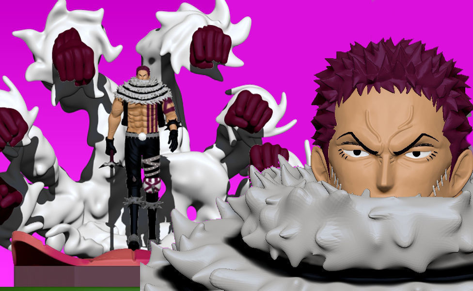 Katakuri - One Piece - 3d Print 3D print model_1
