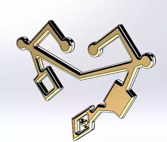 she-ra the princess of power necklaces 3D print model