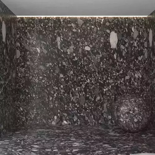 Black marinace marble 3D model