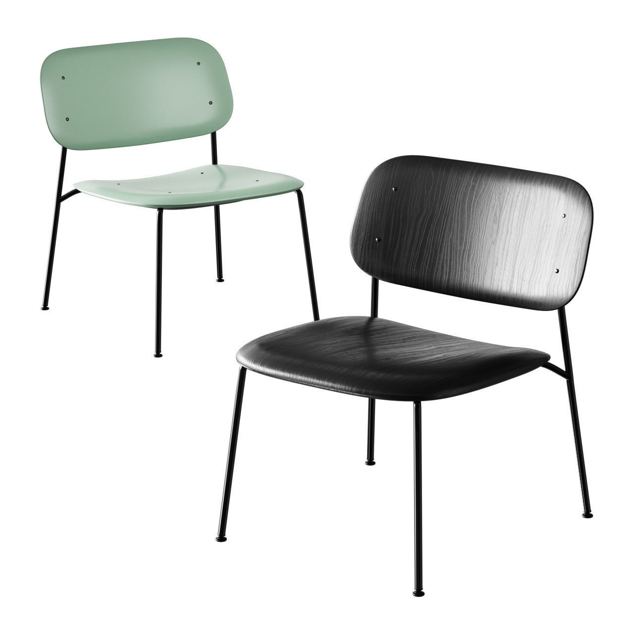 HAY Soft Edge 10 P10 Lounge 3D model_6