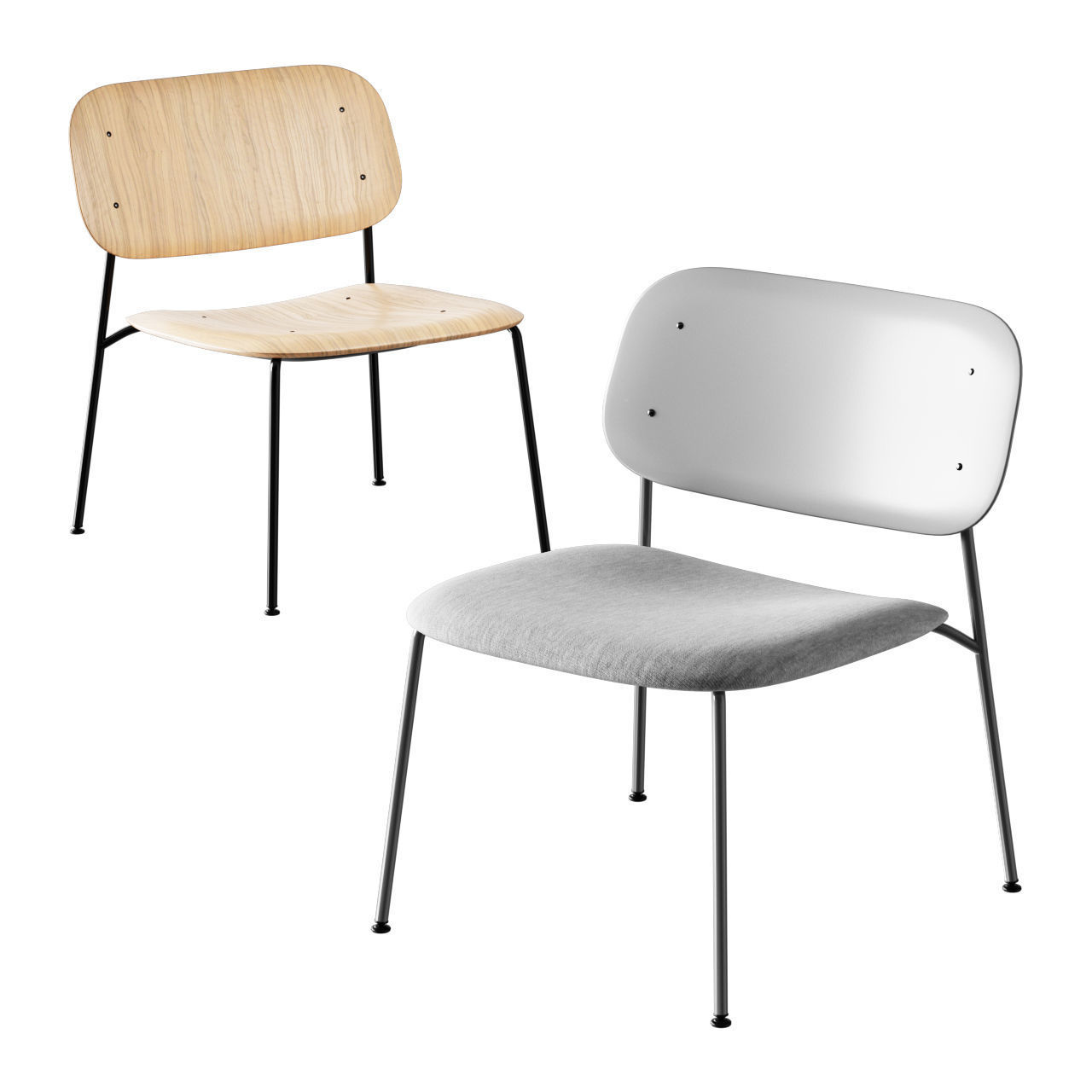 HAY Soft Edge 10 P10 Lounge 3D model_5