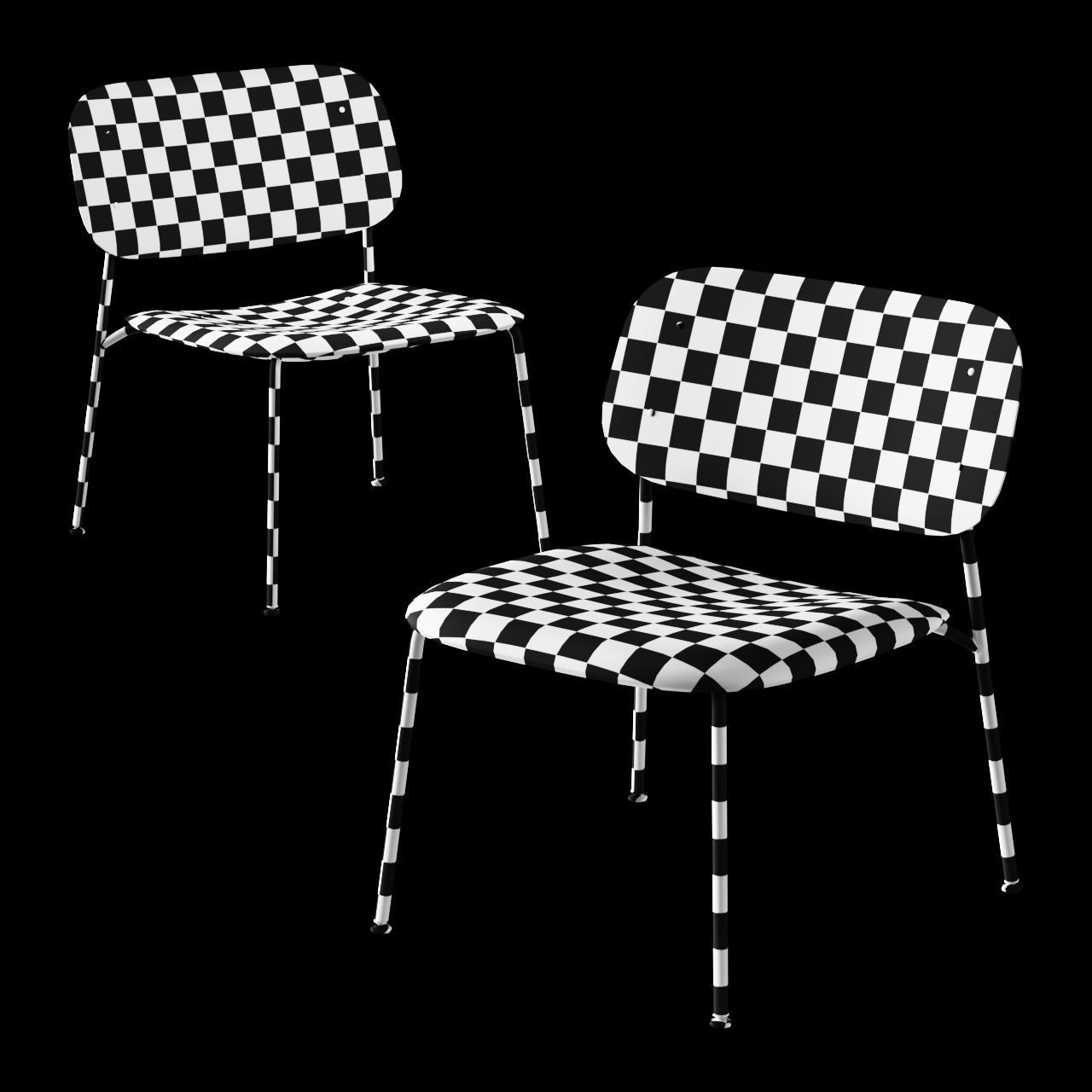 HAY Soft Edge 10 P10 Lounge 3D model_4