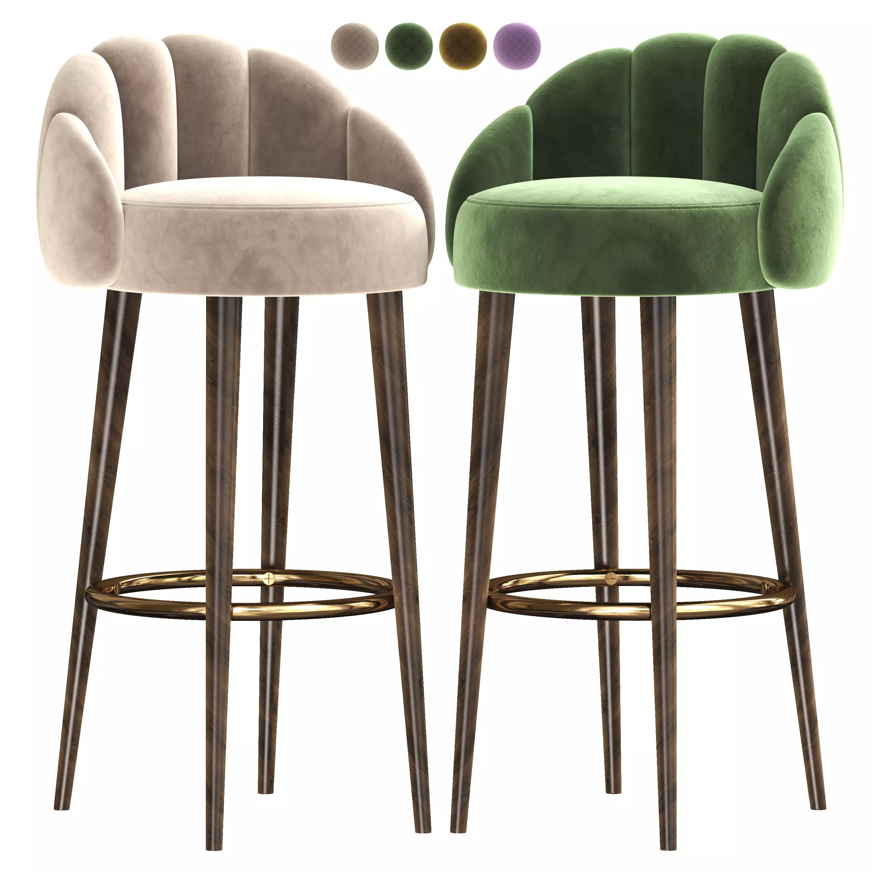 Munna OLYMPIA BAR STOOL 3D model