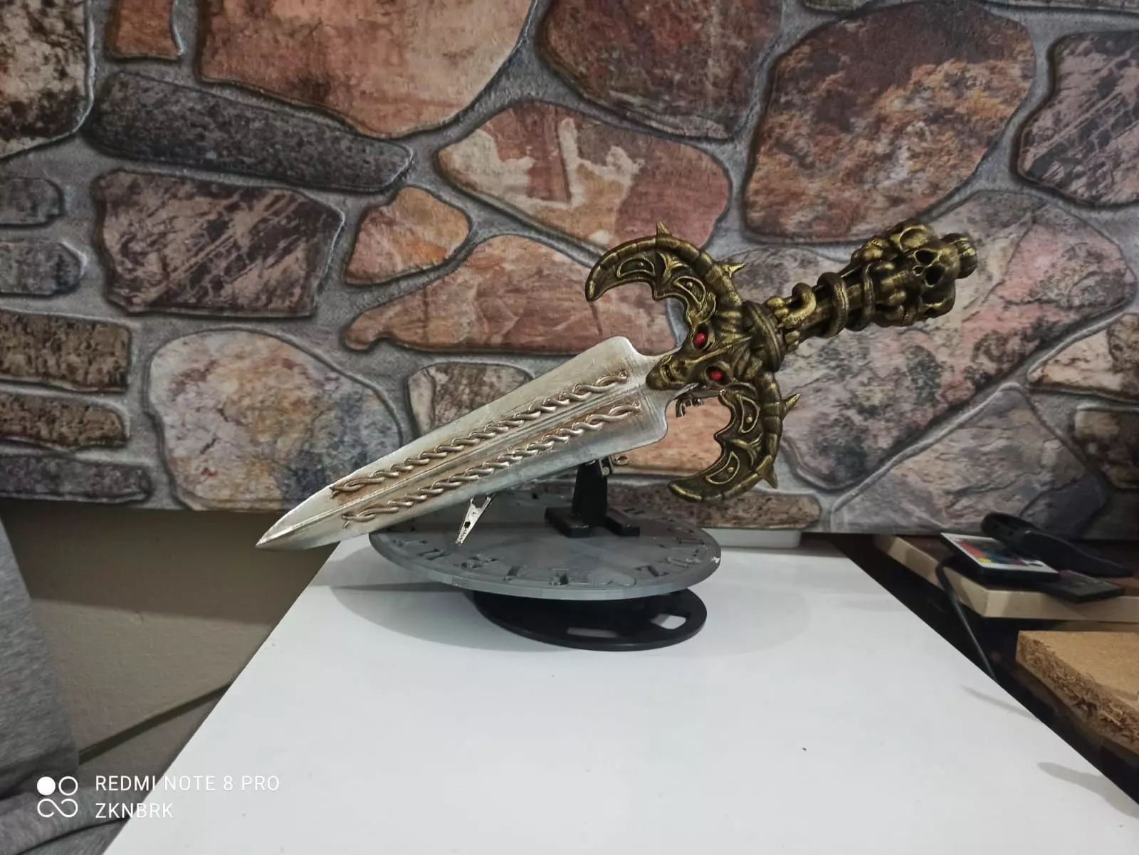 Knife-Conan Deamon Skull Dagger 3D print model