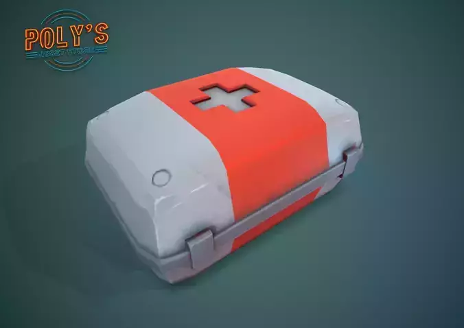 MediKits - Low Poly Stylized Low-poly 3D model