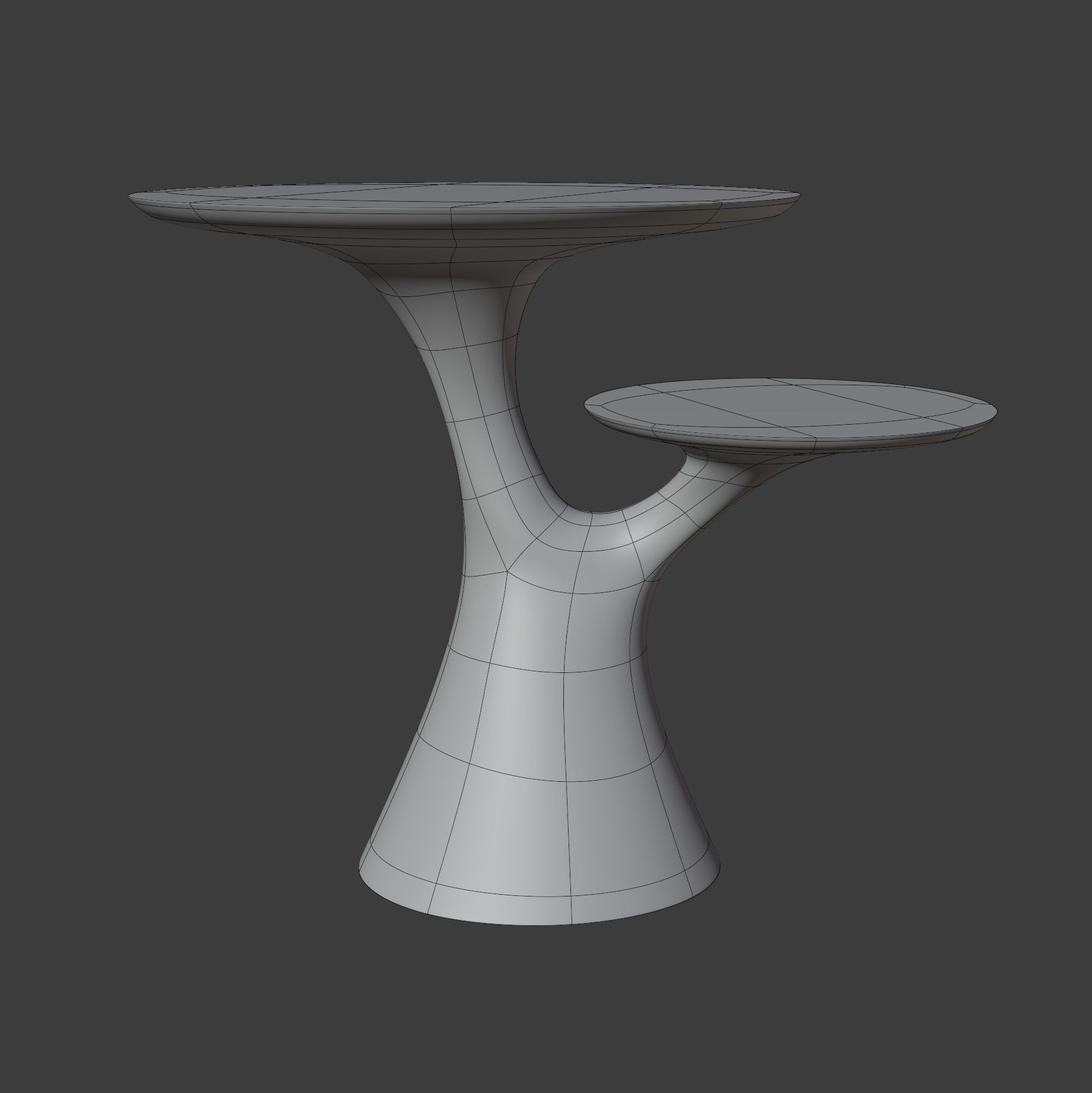 Rabbit Tree Table 3D model_15