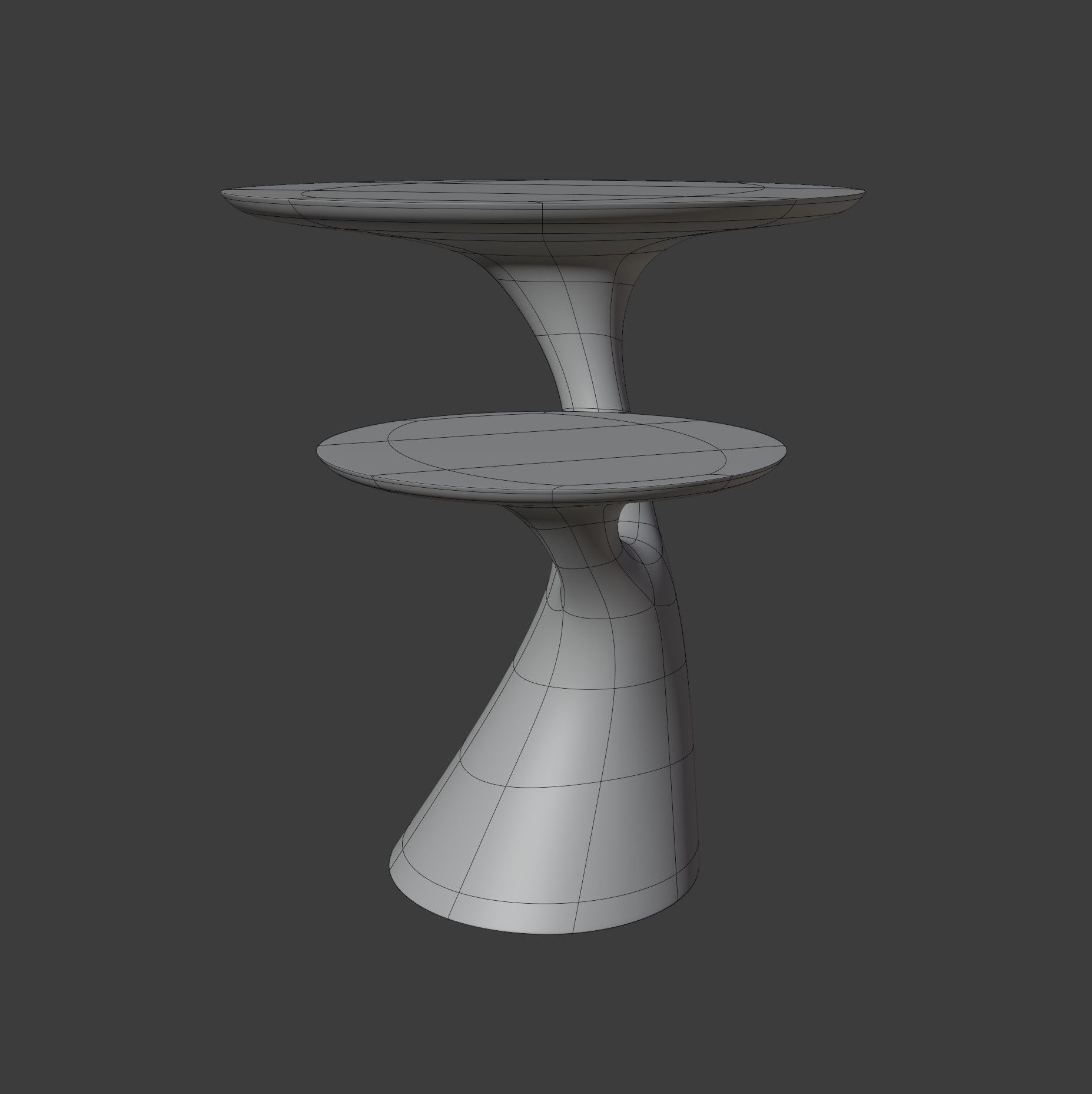Rabbit Tree Table 3D model_13