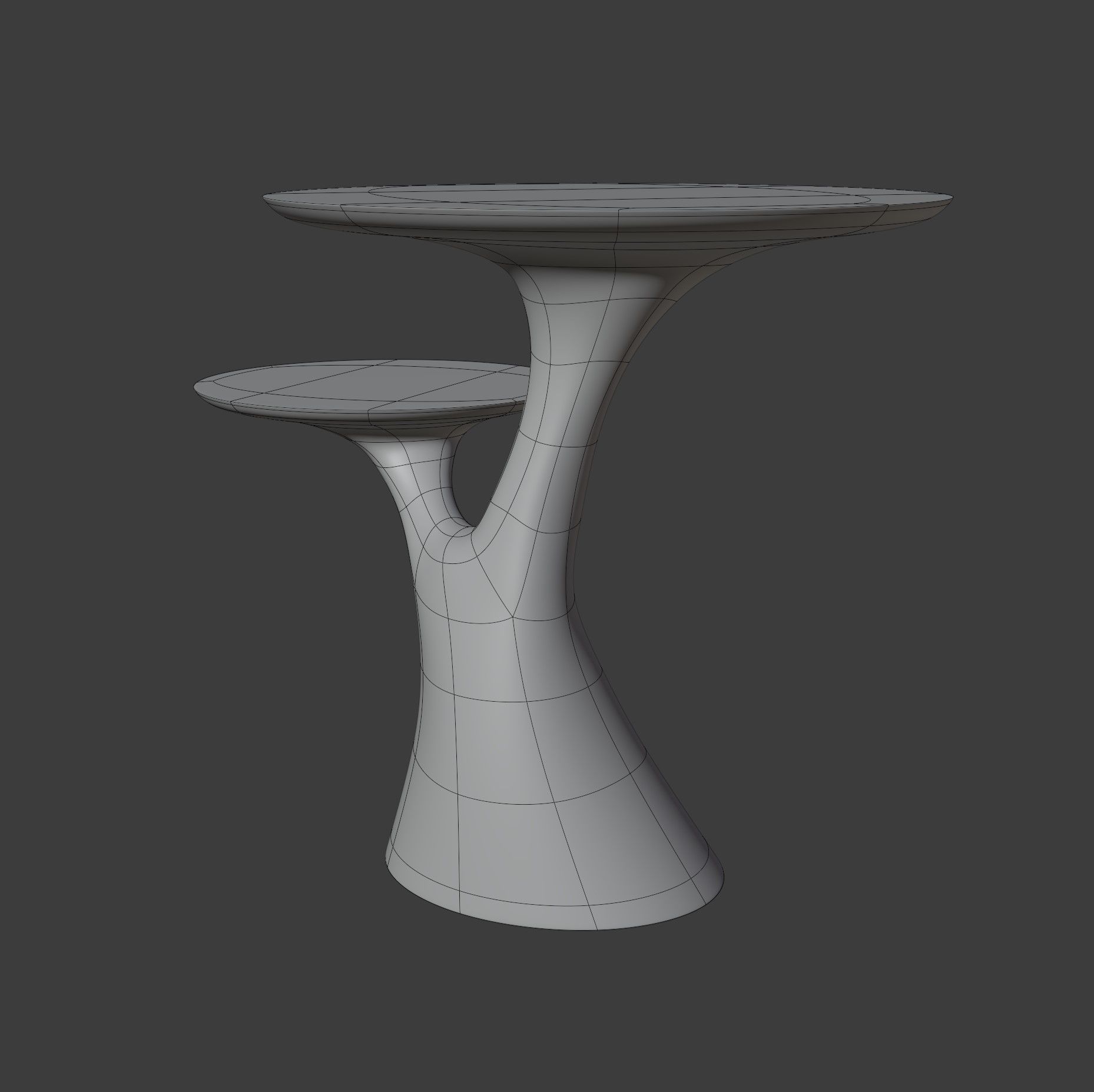 Rabbit Tree Table 3D model_10