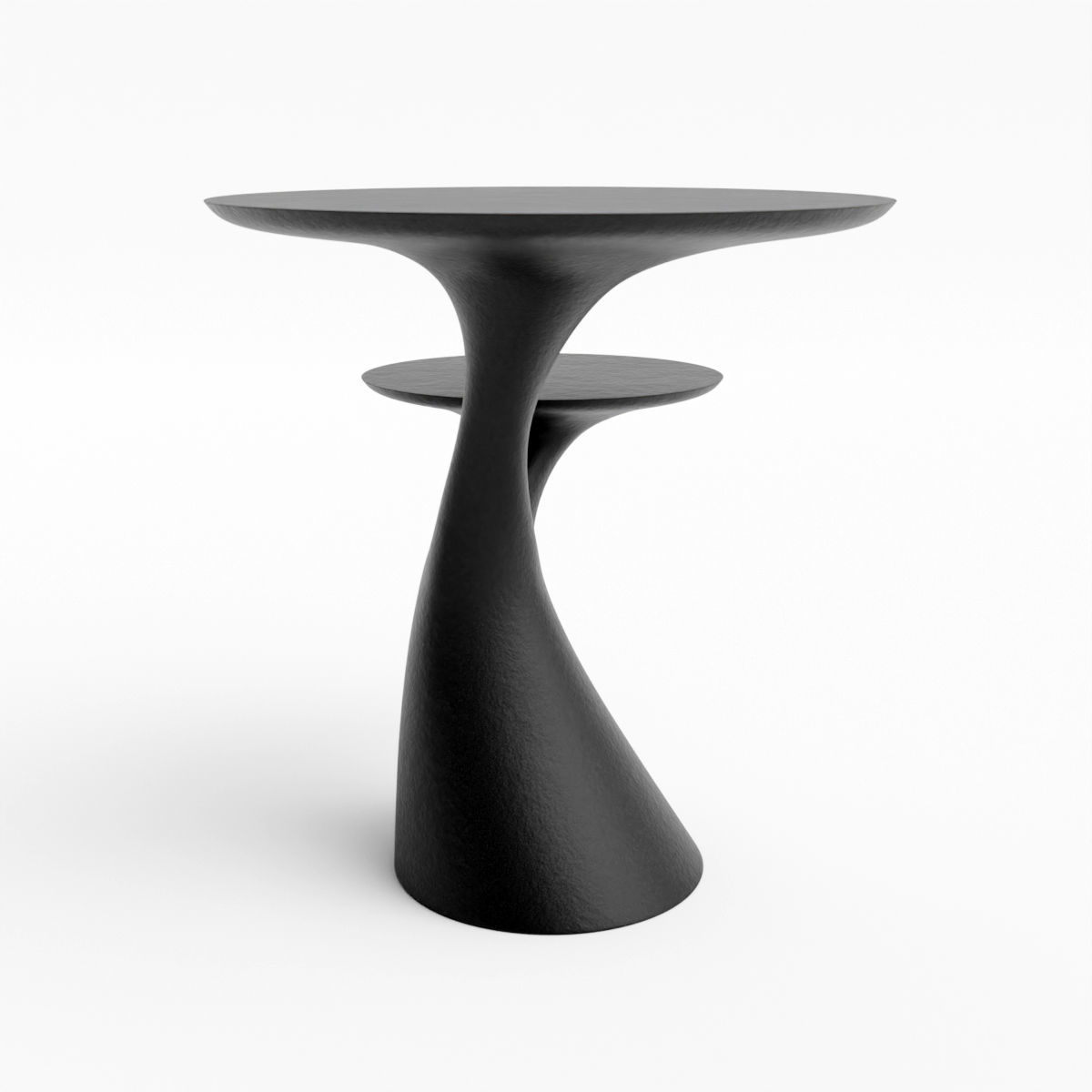 Rabbit Tree Table 3D model_2